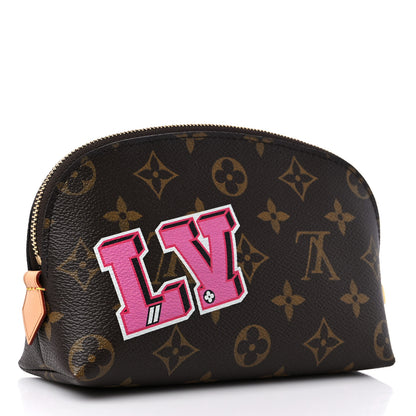 Louis Vuitton Monogram Patches Cosmetic Pouch PM 3 of 8