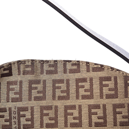 Fendi Zucchino Baguette Mogano Panna Brown 7 of 9