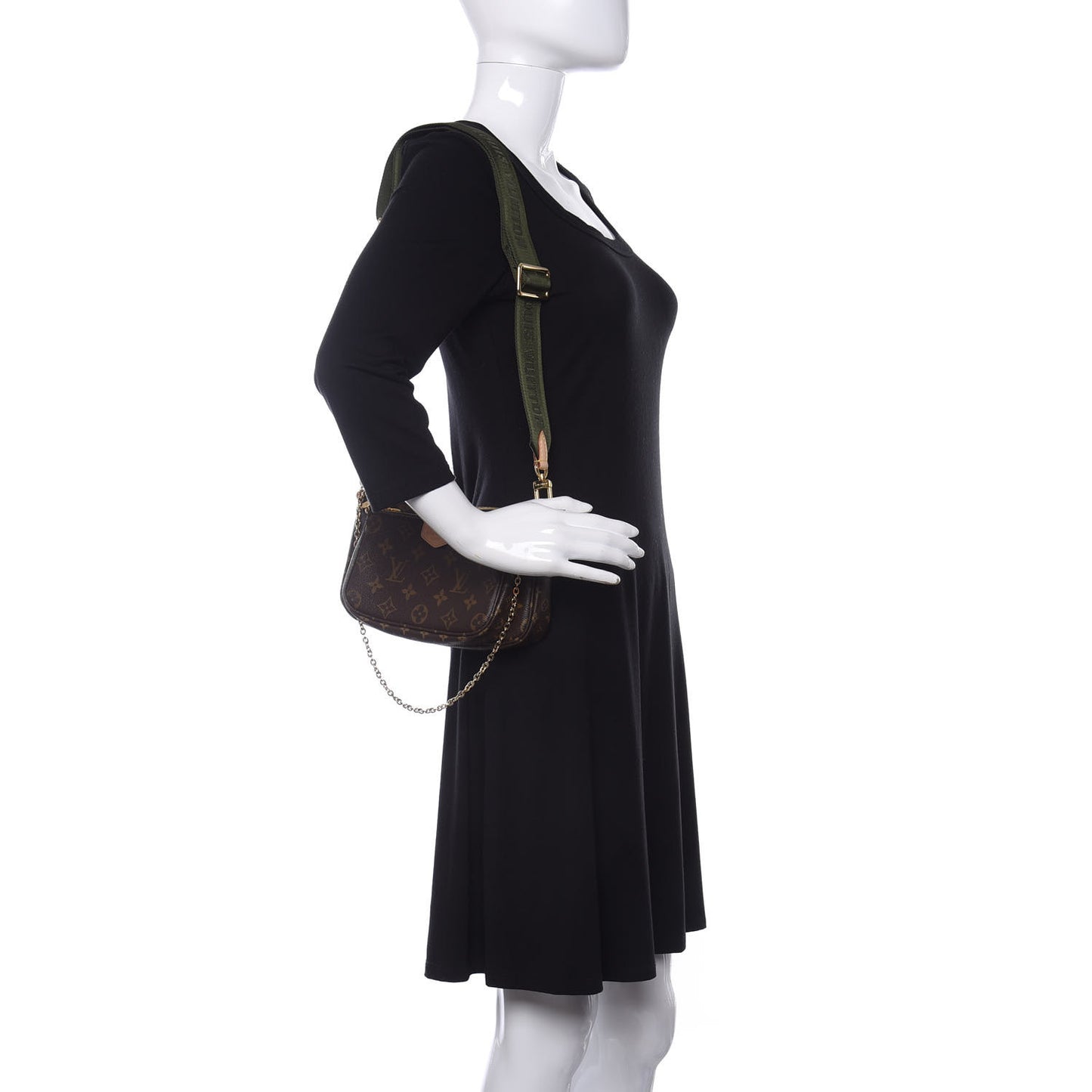 Monogram Multi Pochette Accessories Kaki
