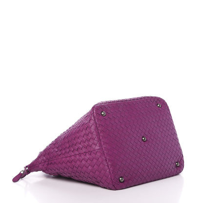 Bottega Veneta Nappa Intrecciato Top Handle Tote Orchid 4 of 16