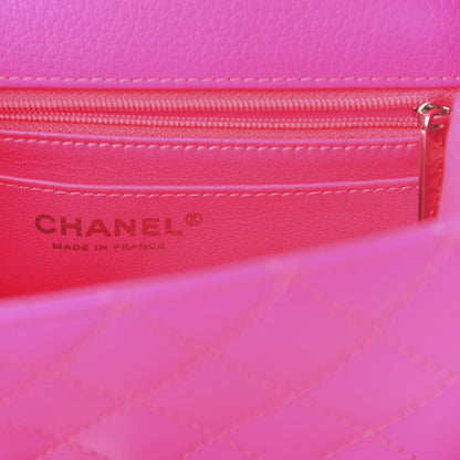 Chanel Goatskin Quilted 2.55 Reissue Mini Flap Fluorescent Pink 8 of 11