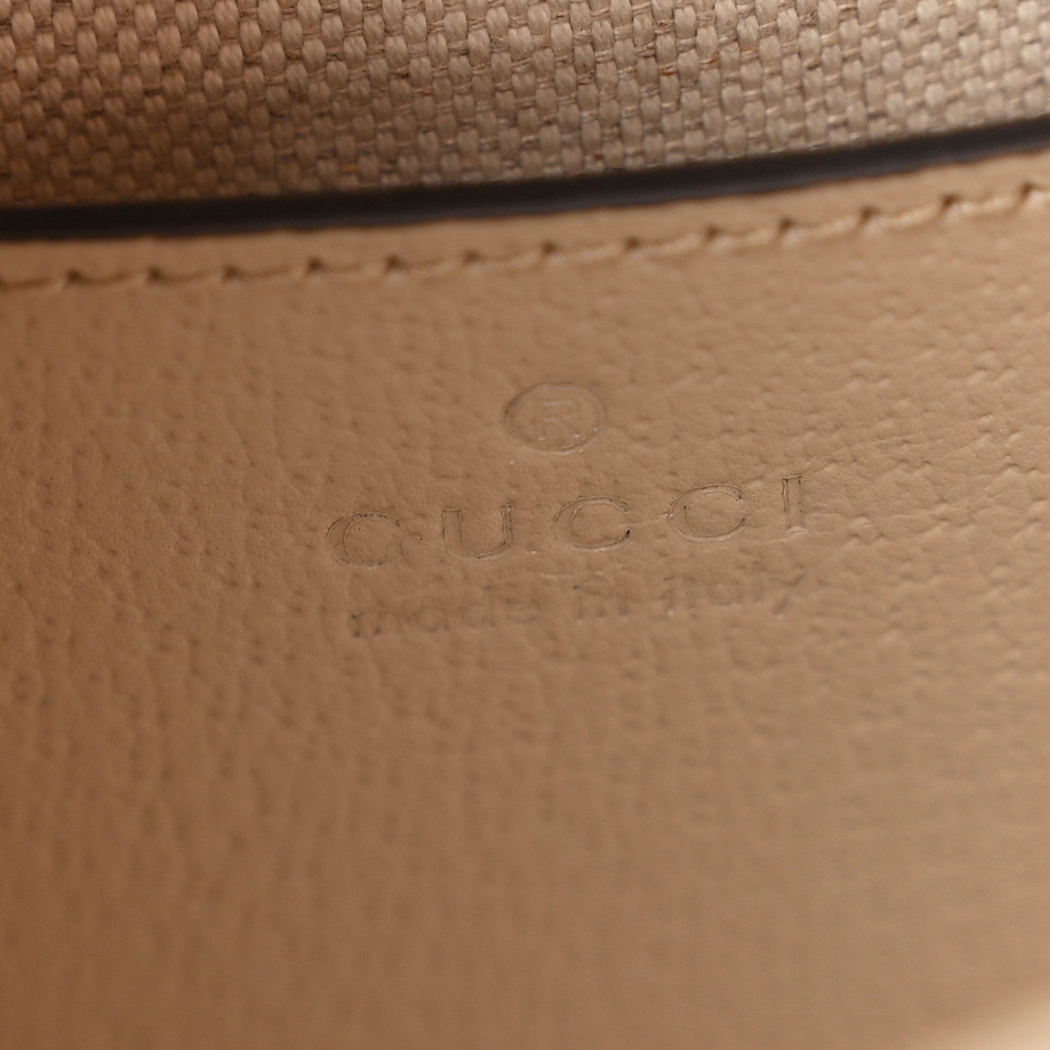 Gucci GG Supreme Monogram Web Small Ophidia Shoulder Bag Beige White Oatmeal 6 of 11