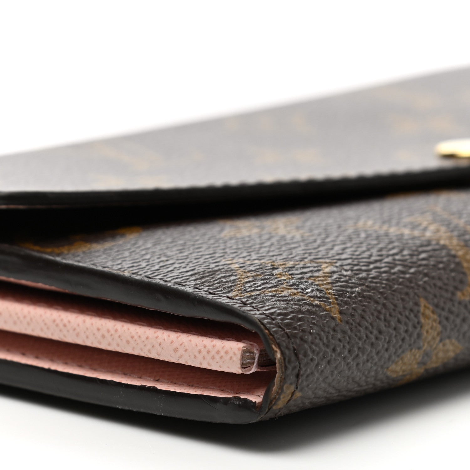 Louis Vuitton Monogram Sarah Wallet NM Rose Ballerine 11 of 13