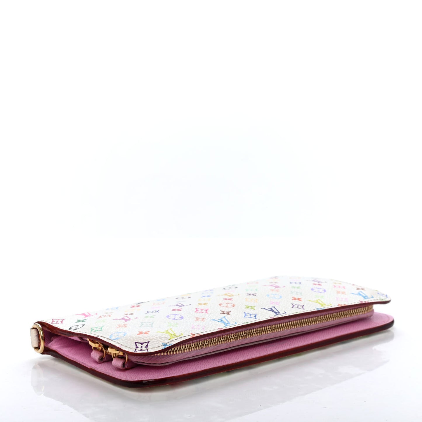 Monogram Multicolor Insolite Wallet White Litchi
