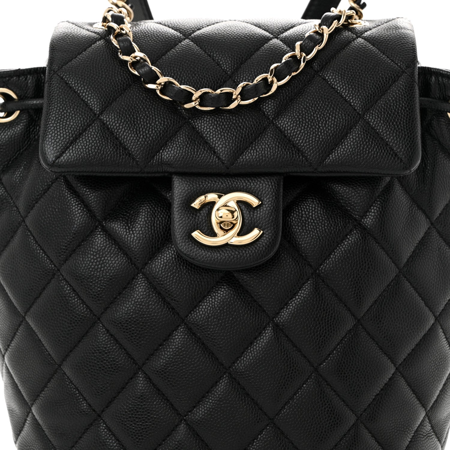 Chanel Caviar Quilted Mini Urban Spirit Backpack Black 8 of 11