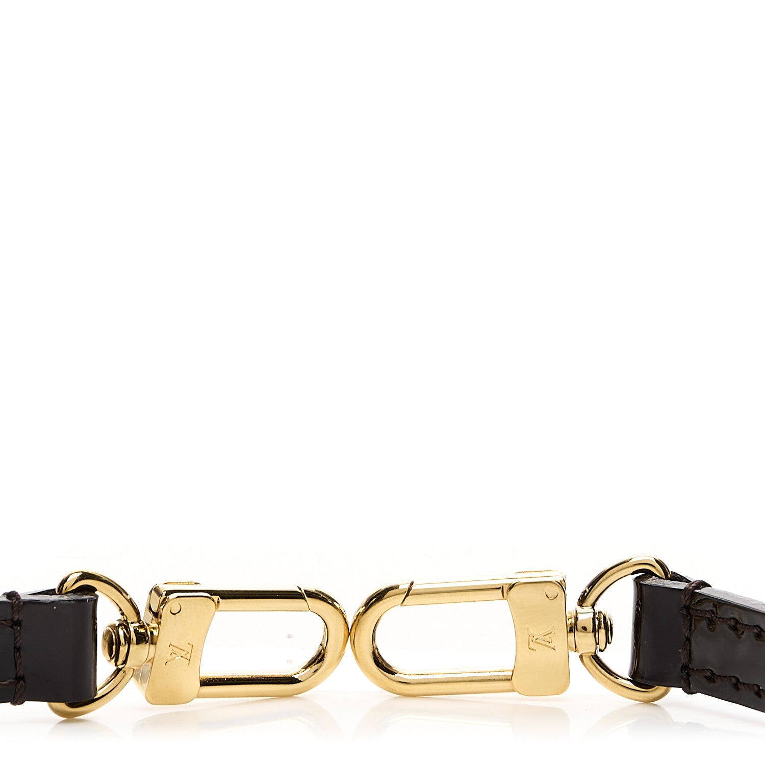 Louis Vuitton Patent 16mm Adjustable Shoulder Strap Amarante 3 of 4