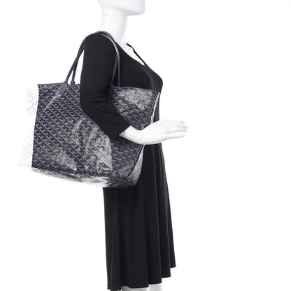 Goyard Goyardine Saint Louis GM Navy 2 of 7