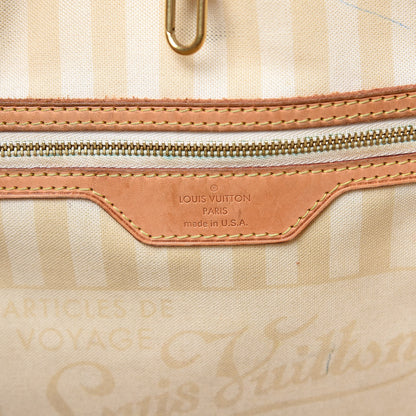 Louis Vuitton Monogram Rayures Neverfull MM 6 of 23