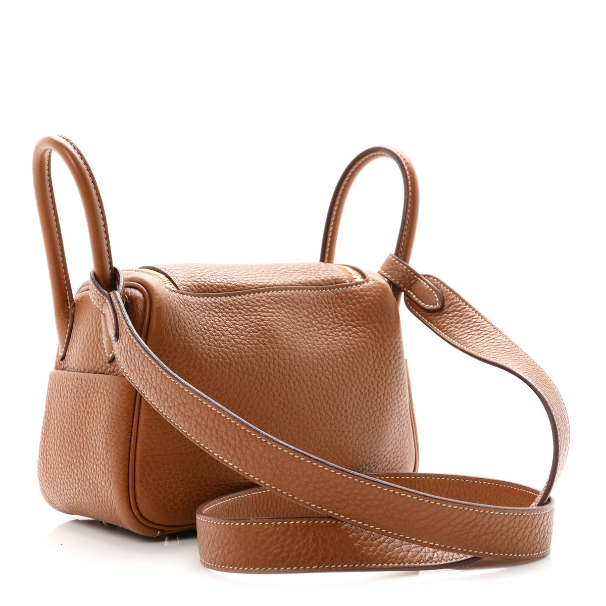 Taurillon Clemence Mini Lindy 20 Gold