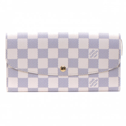 Louis Vuitton Damier Azur Emilie Wallet 1 of 8