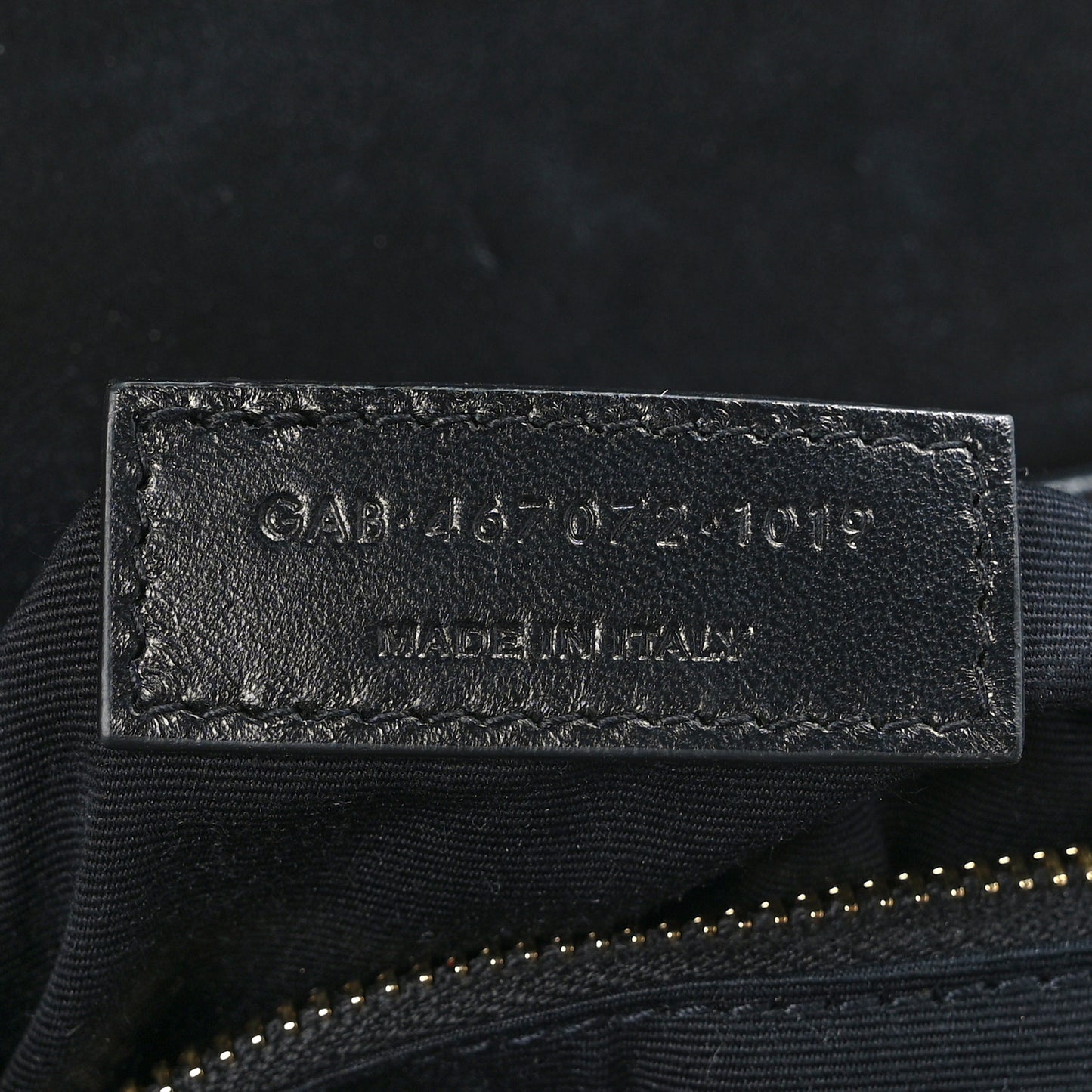 Calfskin Y Quilted Monogram Toy Loulou Crossbody Bag Black