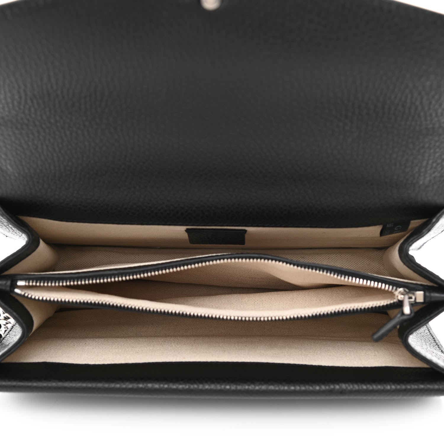 Gucci Pebbled Calfskin Small Dionysus Shoulder Bag Black 5 of 9