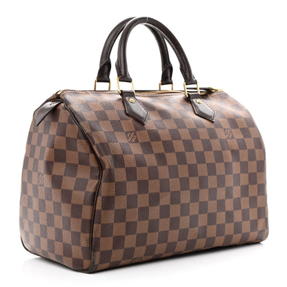 Louis Vuitton Damier Ebene Speedy 30 3 of 16