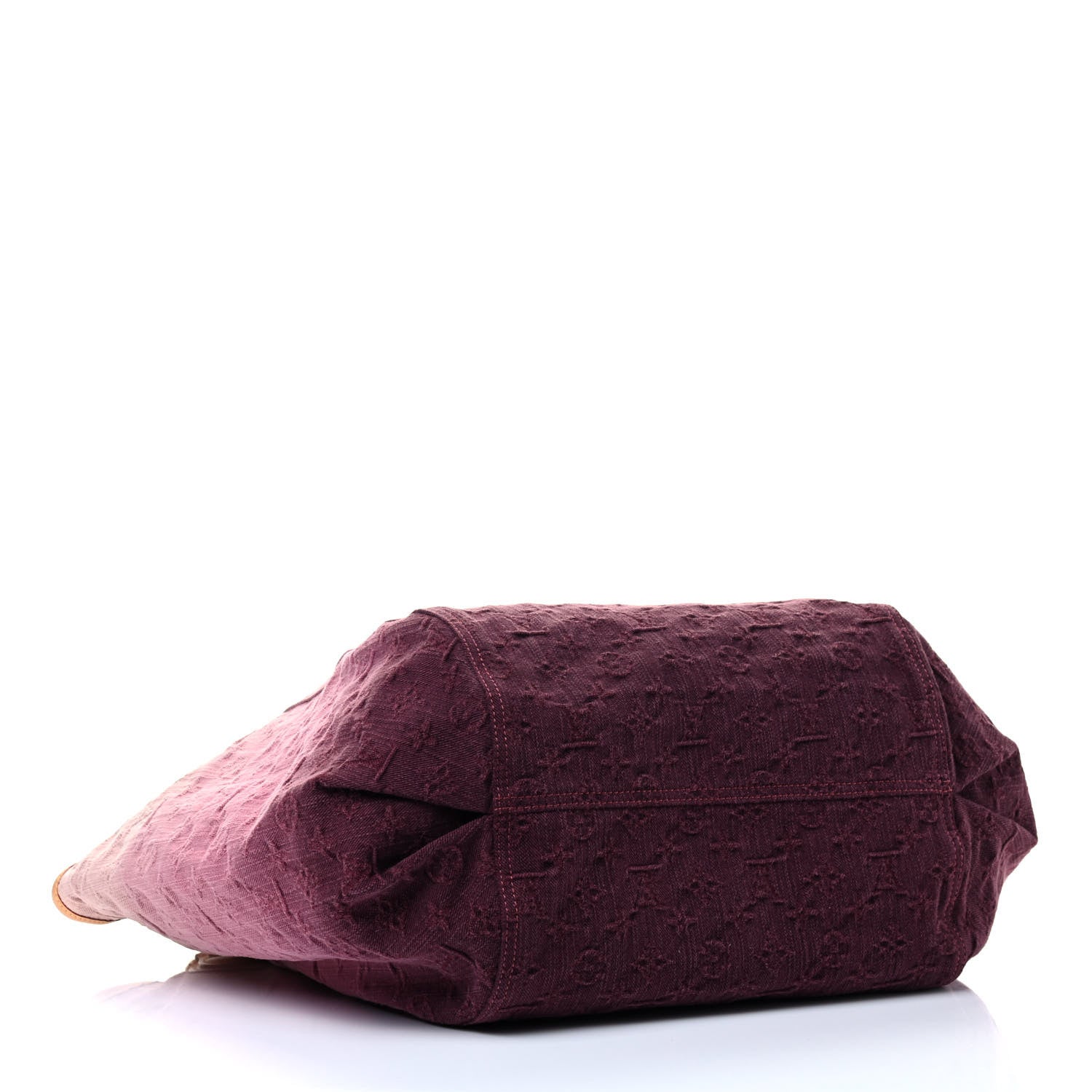 Louis Vuitton Denim Quilted Monogram Sunbeam Rouge Fauviste 3 of 4