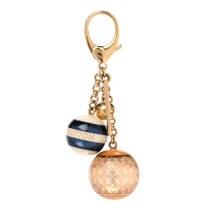 Louis Vuitton Mini Lin Croisette Bag Charm Blue 1 of 3