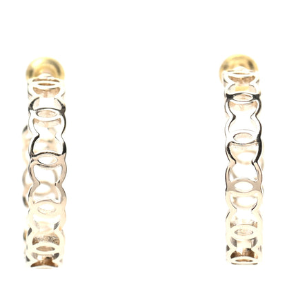 Chanel CC Hoop Earrings 1 of 4