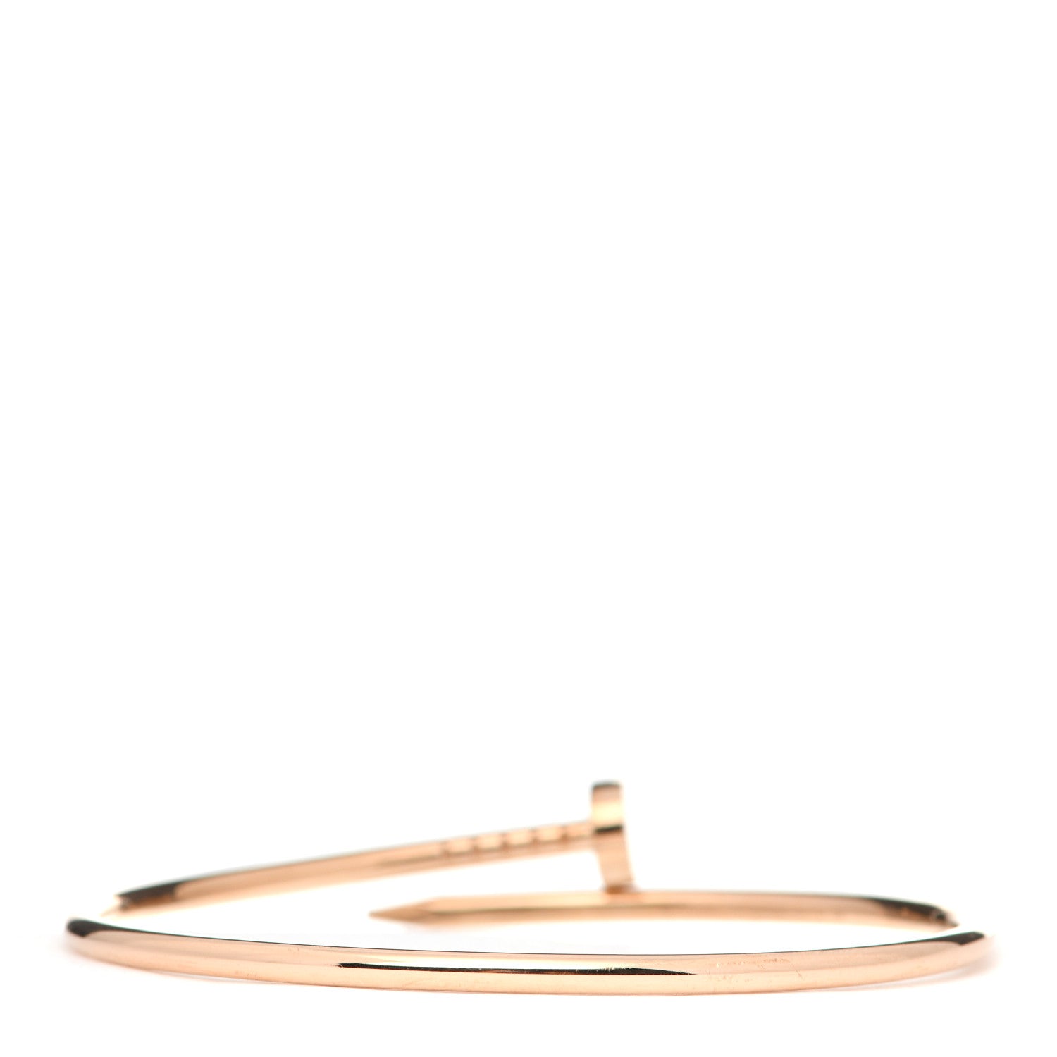 Cartier 18K Pink Gold Small Juste Un Clou Bracelet 16 3 of 6