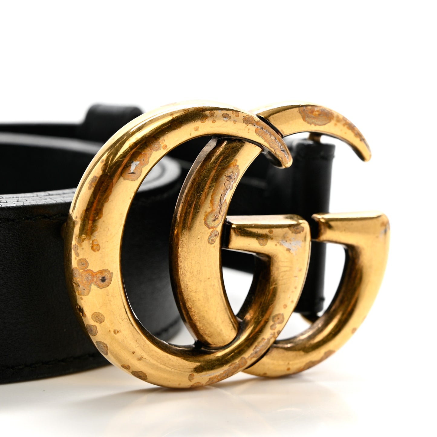 Calfskin Double G 30mm Belt 90 36 Black