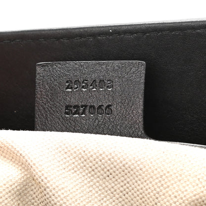 Gucci Guccissima Large Emily Chain Shoulder Bag Black 6 of 7