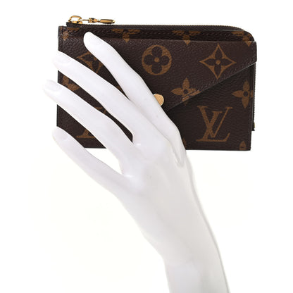 Louis Vuitton Monogram Recto Verso Card Holder Black 2 of 7