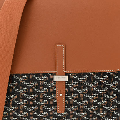Goyard Goyardine Coursier Messenger Bag Black Gold 7 of 9
