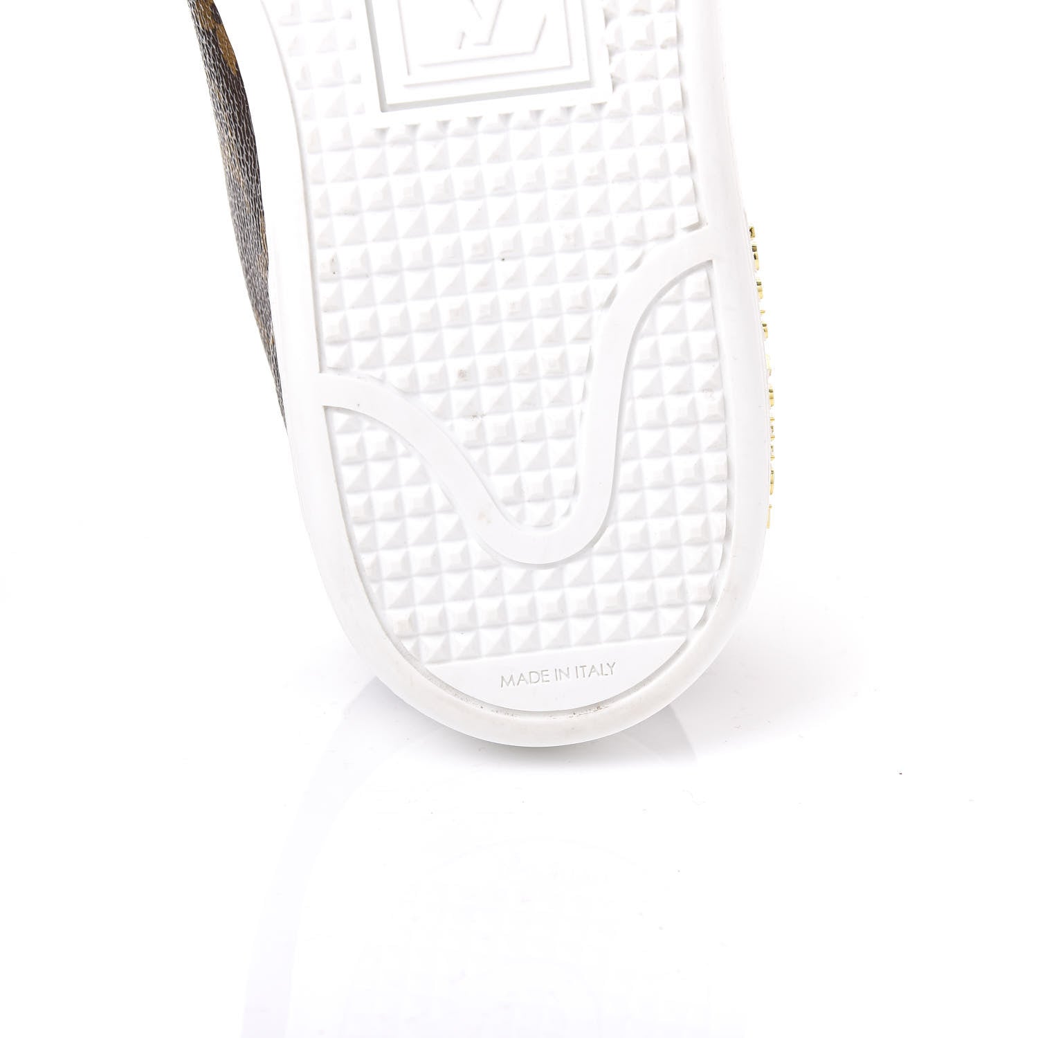 Louis Vuitton Calfskin Monogram LV Black Heart Sneakers 36.5 Cacao 6 of 8