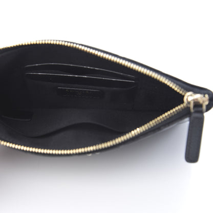 Chanel Caviar Quilted Small French New Wave CC Pouch Black 5 of 8