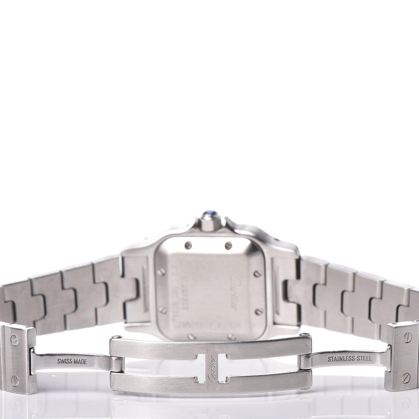 Stainless Steel 24mm Santos de Galbee Automatic Watch