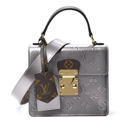 Louis Vuitton Vernis Epi Monogram Spring Street Bitume Metallise 1 of 9