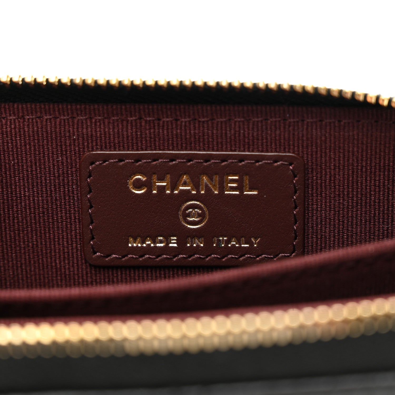 Chanel Caviar Quilted Zip Coin Purse Black 6 of 8