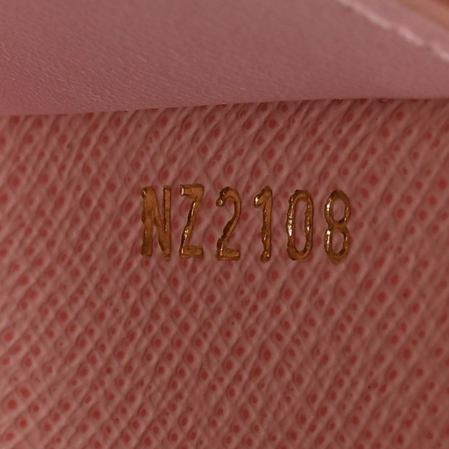 Louis Vuitton Damier Ebene Victorine Wallet Rose Ballerine 7 of 8