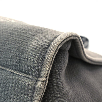Chanel Canvas Small Deauville Tote Grey 11 of 17