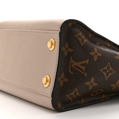 Louis Vuitton Calfskin Monogram On My Side PM Greige 9 of 9