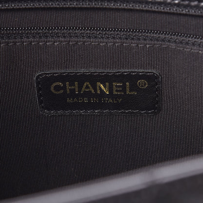 Chanel Caviar Quilted Grand Shopping Tote GST Black 6 of 13