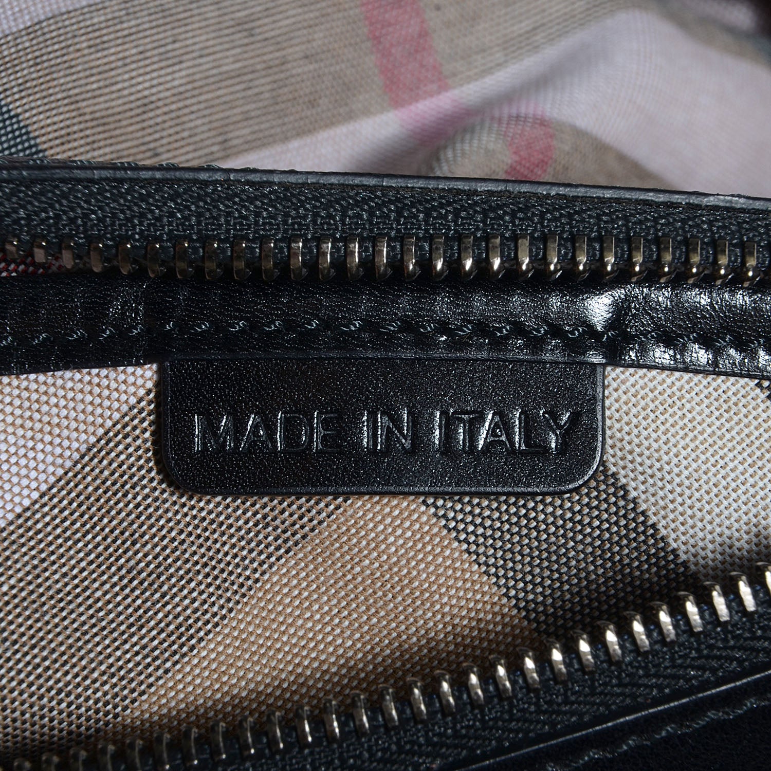Burberry Canvas Bridle Calfskin Large Lynher Tote Black 11 of 11
