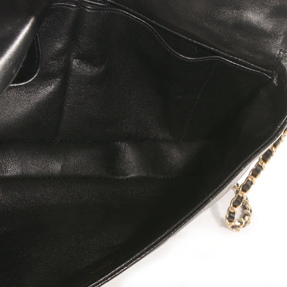 Chanel Lambskin East West Chocolate Bar Flap Black 7 of 9