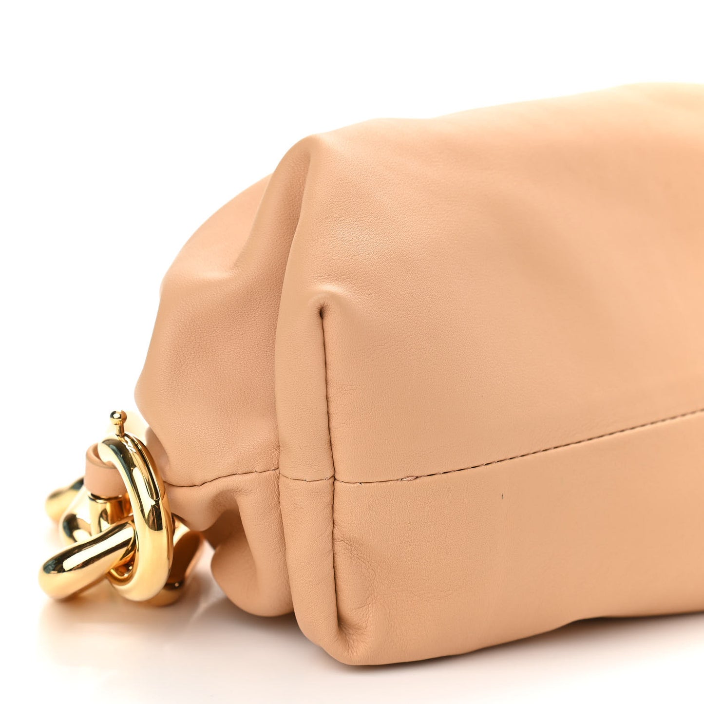 Calfskin The Pouch Chain Almond