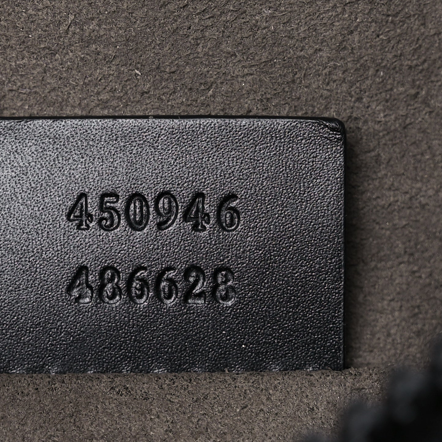 GG Supreme Monogram Belt Bag Black