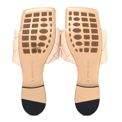 Bottega Veneta Nappa Maxi Intrecciato Lido Flat Sandals 40 Bandage 7 of 9