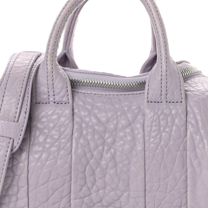 Alexander Wang Pebbled Lambskin Mini Rockie Lavender Rodhium Hardware 7 of 9