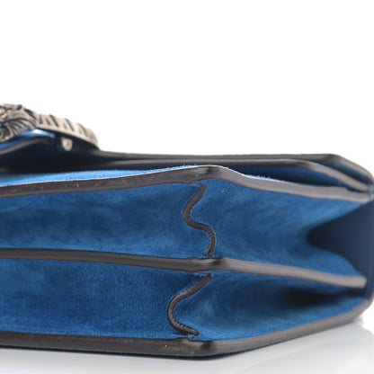Gucci Suede Small Dionysus Shoulder Bag Blue 10 of 16