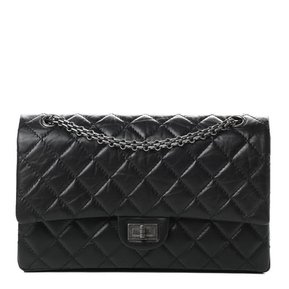 Chanel Aged Calfskin Quilted 2.55 Reissue 226 Black 1 of 13