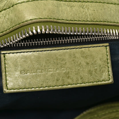 Balenciaga Agneau Giant 21 Silver Hardware Part Time Olive 7 of 12