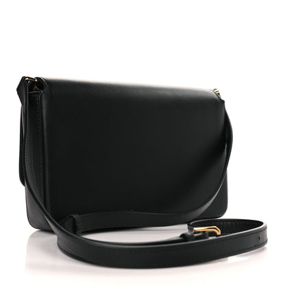 Burberry Grainy Calfskin Vintage Check Hampshire Crossbody Black 3 of 8