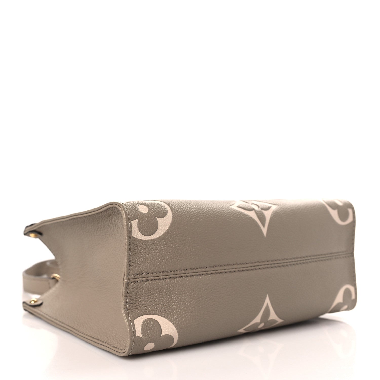 Louis Vuitton Empreinte Monogram Giant Onthego PM Tourterelle Creme 5 of 9