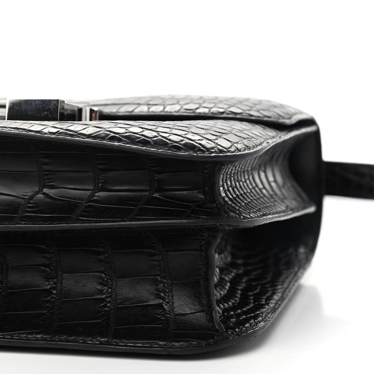 Matte Alligator Lizard Constance 24 Black Ombre