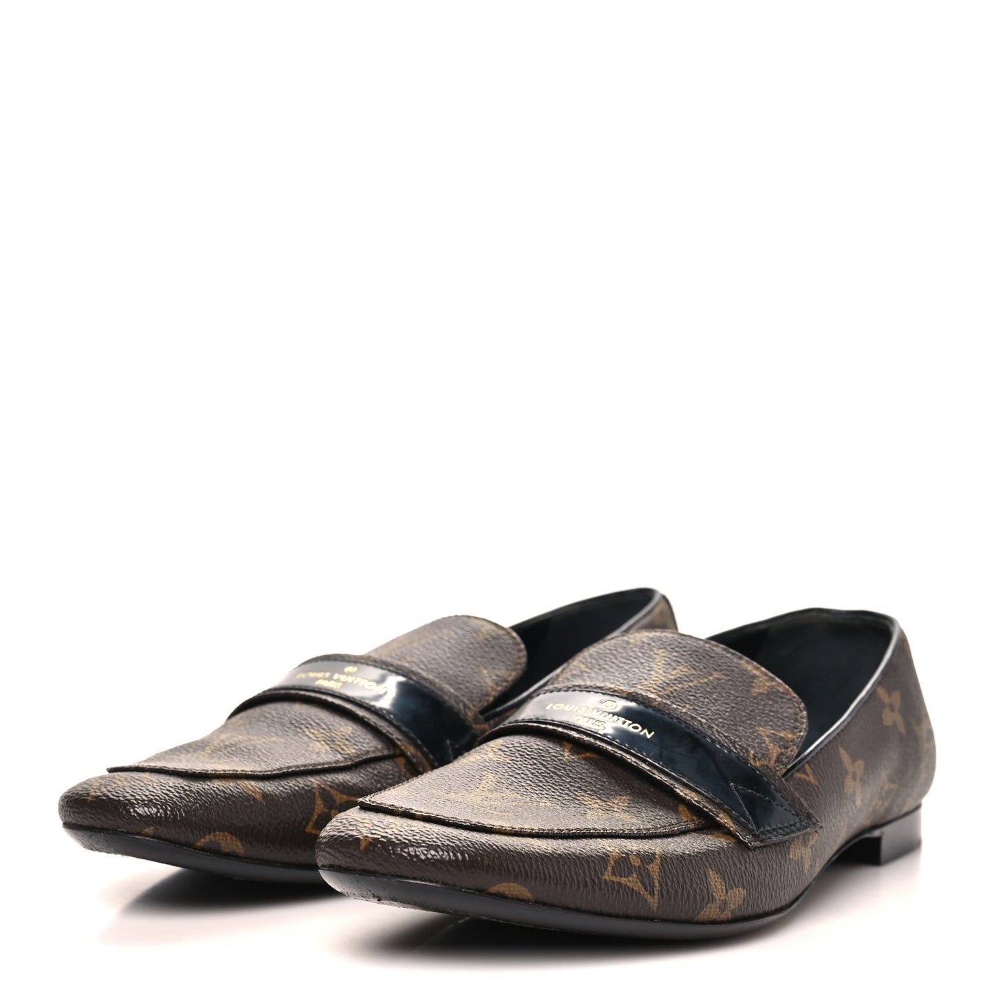 Monogram Upper Case Flat Loafer 37.5