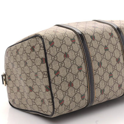 Gucci GG Plus Monogram Hearts Medium Joy Boston Dark Brown 8 of 9