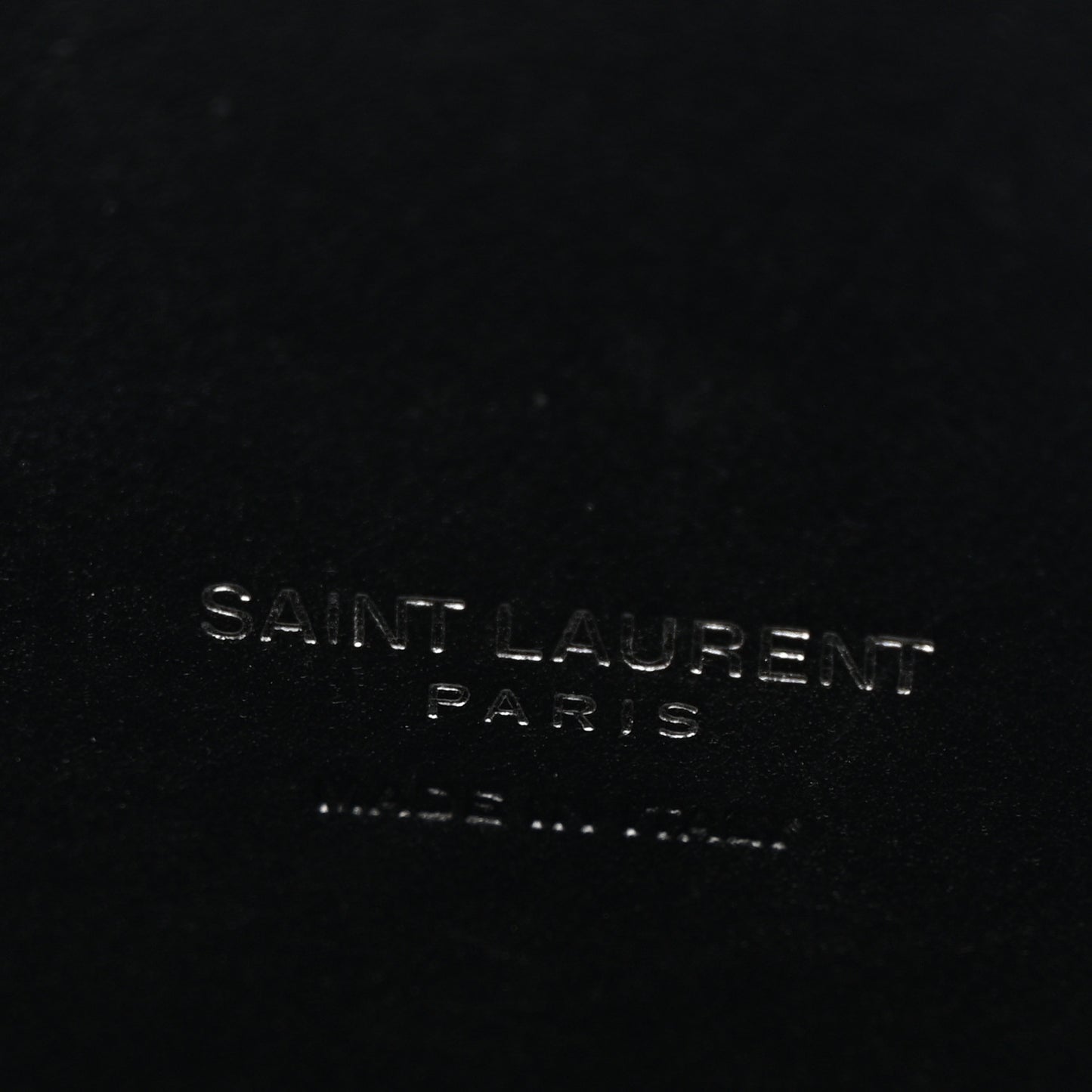 Grained Calfskin Baby Sac De Jour Black