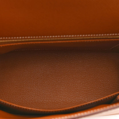 Hermes Epsom Kelly Sellier 25 Gold 5 of 11
